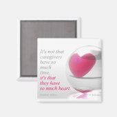 Zorgverleners hebben zoveel hart magneet (Voorkant / Achterkant)