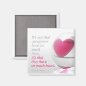 Zorgverleners hebben zoveel hart - Magnet (Voorkant / Achterkant)