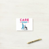 Zorgverleners thuis Verpleegtehuizen Post-it® Notes (Op bureau)