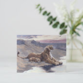 Zorgverlening tijdens het moederschap briefkaart (Staand voorkant)