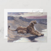 Zorgverlening tijdens het moederschap briefkaart (Voorkant / Achterkant)