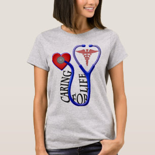 Zorgverlening voor levensverzekering t-shirt