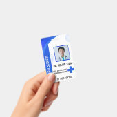 Zorgverpleegster Foto ID Badge Card (Handheld)