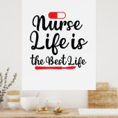 Zorgverzekering: het beste leven poster (Keuken)