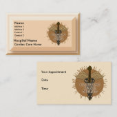 Zorgverzekering voor hart- en vaatziekten afsprakenkaartje (Voorkant / Achterkant)