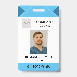 Zorgverzekering ziekenhuisarts Foto-ID Badge
