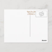 Zorgvrij Ontsnappen naar Alaska Briefkaart (Achterkant)