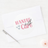 Zorgvuldig hanteren - Small Business Sticker (Envelop)