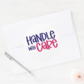 Zorgvuldig hanteren - Small Business Sticker (Envelop)