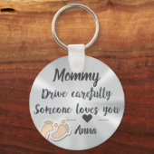 Zorgvuldig ontwerp van de "Silver Cute"-offerte Sleutelhanger (Voorkant)