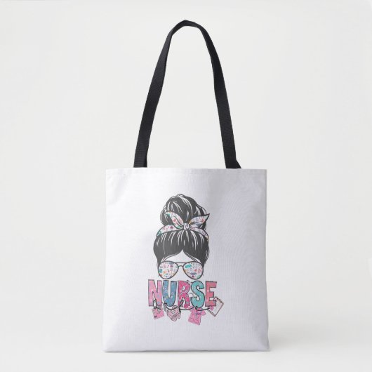 Zorgvuldige gezondheidszorg tote bag (Voorkant)
