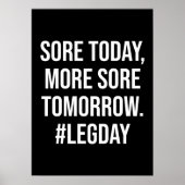 Zorgvuldiger vandaag, meer pijn morgen, Beendag, F Poster (Voorkant)