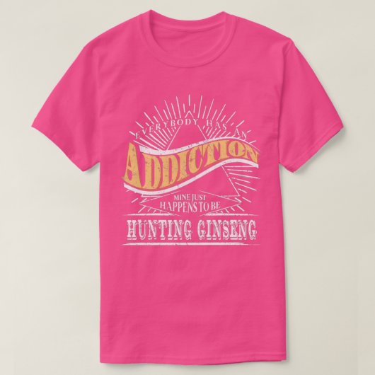 Zorgvuldigheid is het jagen op ginseng Gift Ginsen T-shirt (Design voorkant)