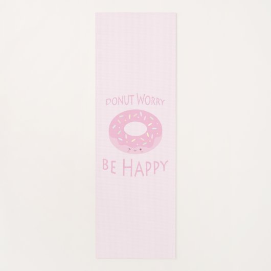 Zorgwekkend genoeg is een fijne roze Humor van Dou Yogamat (Voorkant)