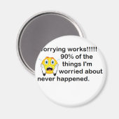 Zorgwekkend Magneet (Voorkant / Achterkant)