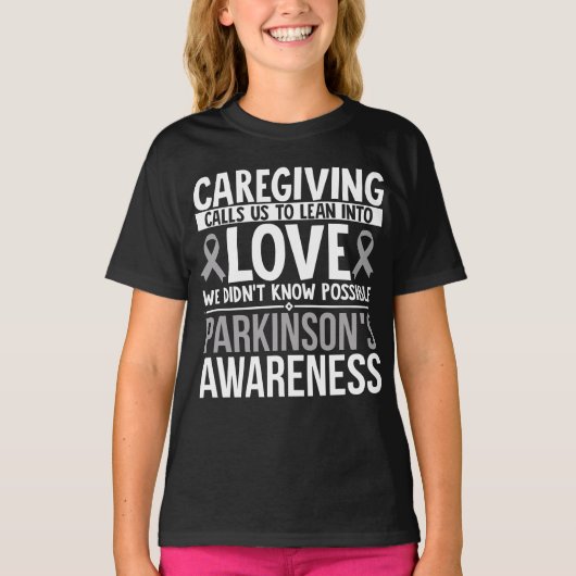 Zorgwekkende oproepen om Laan Into Love Parkinsons T-shirt (Voorkant)