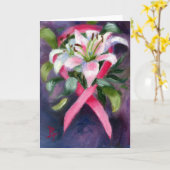 Zorgzame aceo Kaart (Gele Bloem)