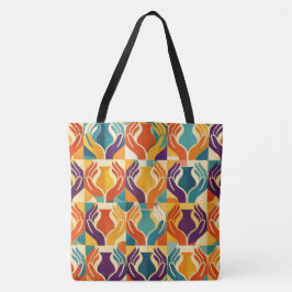 Zorgzame Handen Tote Bag
