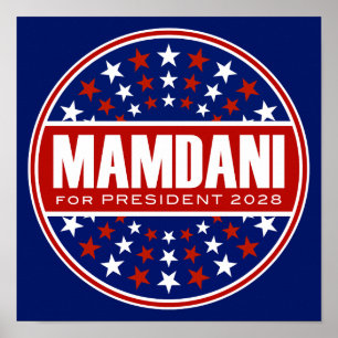 Zorhan Mamdami voor President 2028 Poster