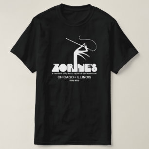 Zorine's restaurant disco nachtclub, Chicago, IL T-shirt