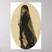 Zorn - De weduwe Poster (Voorkant)