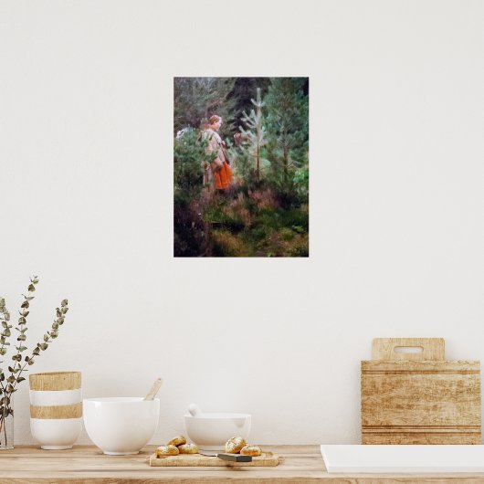 Zorn - Herdsmaid Poster (Keuken)