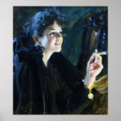 Zorn - Het meisje, Sigarette 1892 Poster (Voorkant)