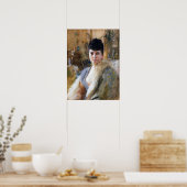 Zorn - Lady met kaap 1887 Poster (Keuken)