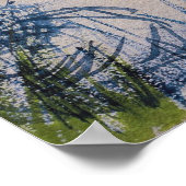 Zorn - Landschapsstudie van Mora 1886 Poster (Hoek)