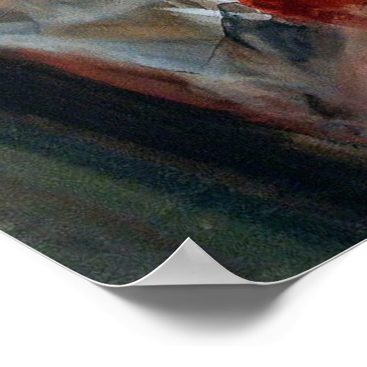 Zorn - Les Demoiselles Schwartz Poster (Hoek)