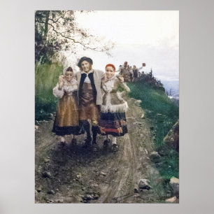 Zorn - Lucky met de Dames Poster