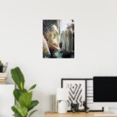 Zorn - Meisje bij het raam Poster (Thuiskantoor)
