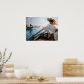 Zorn - over de boot van Anders Zorn Poster (Keuken)