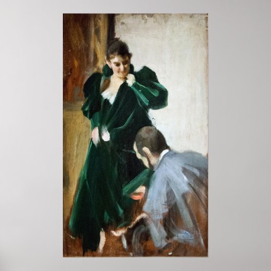 Zorn - Parijs Studie Poster (Voorkant)