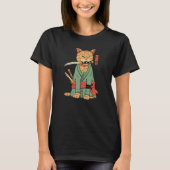 Zoro Cat Warrior T-shirt (Voorkant)