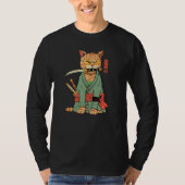 Zoro Cat Warrior T-shirt (Voorkant)