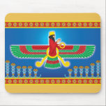 Zoroastrian Persian Faravahar Muismat<br><div class="desc">Faravahar is het symbool van Zoroastrianisme,  de staatsgodsdienst van het oude Perzië van vandaag Iran. Het vertegenwoordigen van de beginselen van Zartosht: "Goede gedachten,  goede woorden en goede daden".</div>