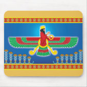 Zoroastrian Persian Faravahar Muismat (Voorkant)