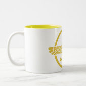 Zoroastrian Tweekleurige Koffiemok (Links)