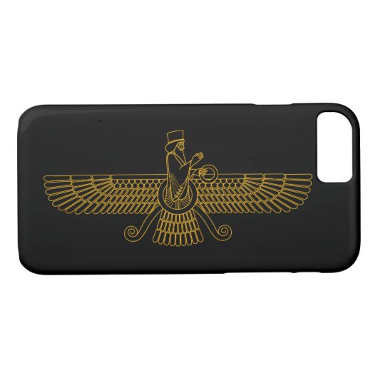 Zoroastrianisme Faravahar Case-Mate iPhone Case (Achterkant (Horizontaal))