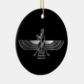 Zoroastrianisme Faravahar Keramisch Ornament (Rechts)