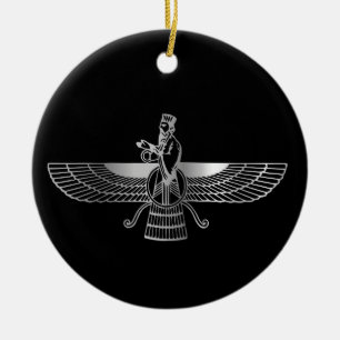 Zoroastrianisme Faravahar Keramisch Ornament