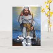 zoroastrisch Wenskaart Kaart (Gele Bloem)