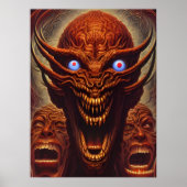 Zoroastrische demonen poster (Voorkant)