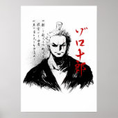 Zorojuro Black versie Poster (Voorkant)