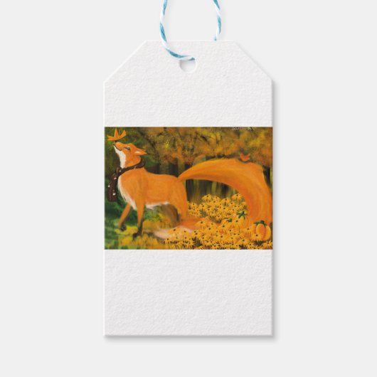 Zorrito de Otoño Cadeaulabel (Voorkant)