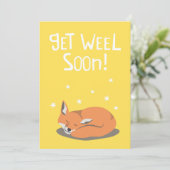 Zorrito durmiendo aankondiging (Staand voorkant)