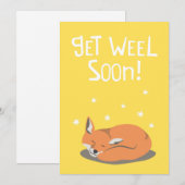 Zorrito durmiendo aankondiging (Voorkant / Achterkant)