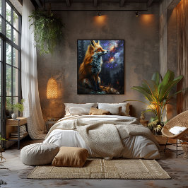 Zorro Celestial: Guardián del Cosmos Perfect Poster