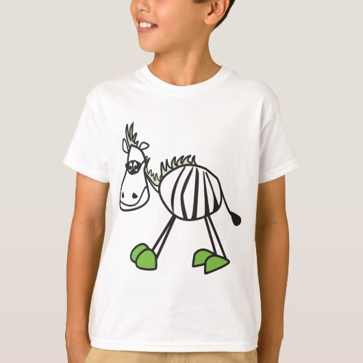 ZoRro tHe zebra T-Shirt (Voorkant)